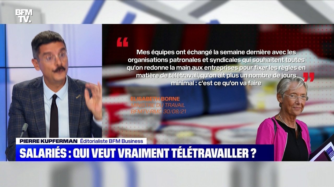 Salariés : qui veut vraiment télétravailler ? - 30/08