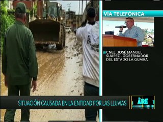 Al Aire | Gobernación del Edo. La Guaira garantiza protocolo de atención frente a las fuertes lluvias