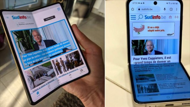 Galaxy Z Fold 3 et Galaxy Z Flip 3: Samsung sort deux smartphones pliables