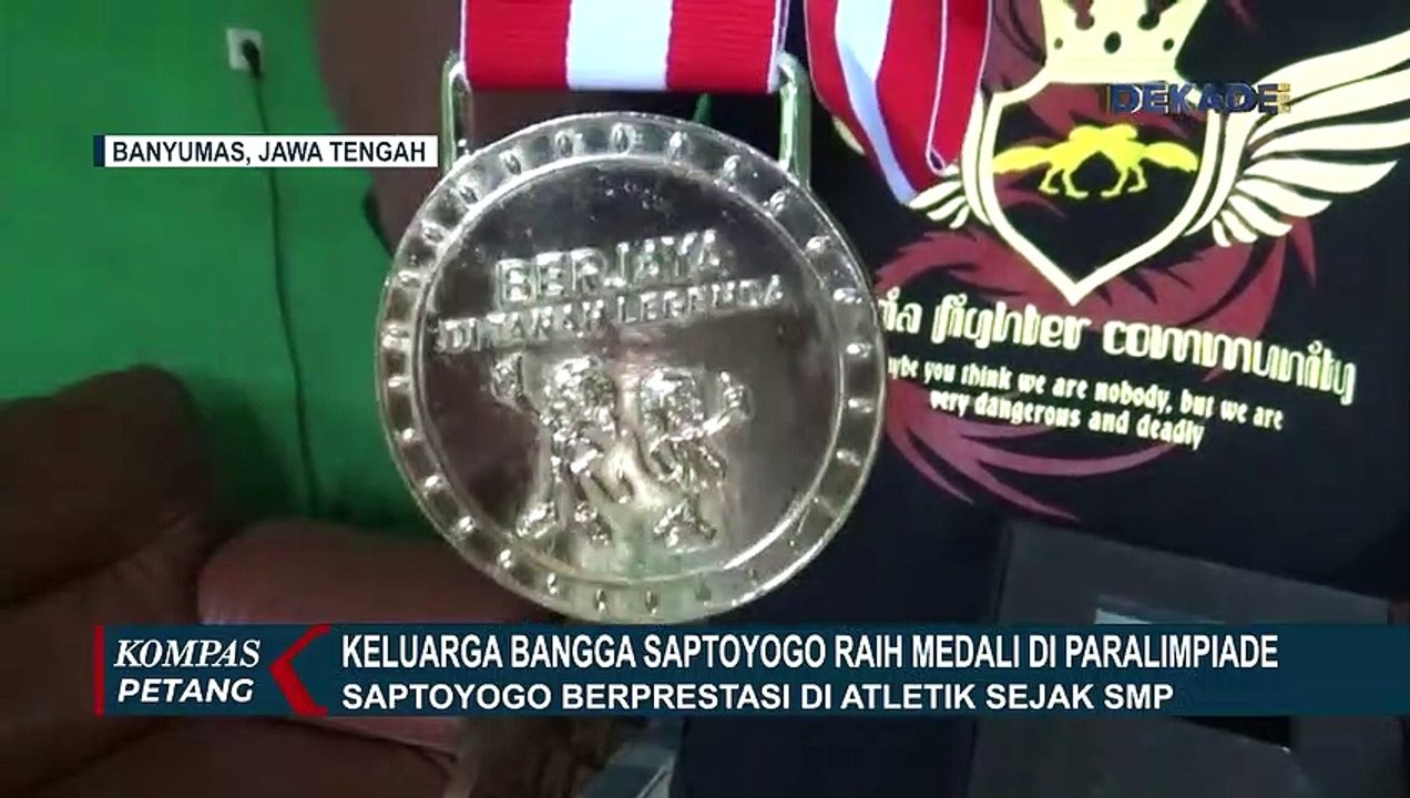 Atlet Lari 100 Meter Saptoyogo Purnomo, Sukses Raih Medali Paralimpiade Tokyo