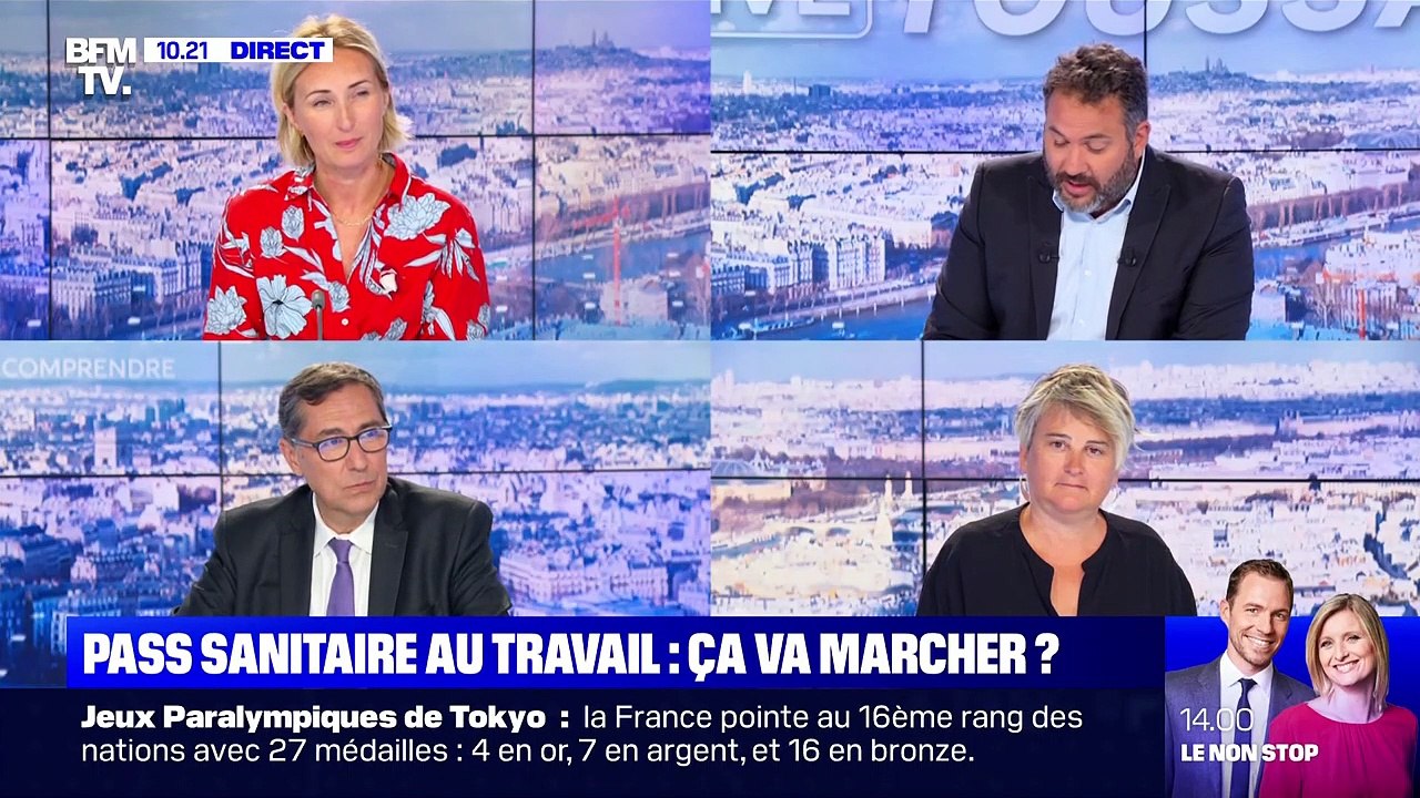 "Ca s'appelle une fake news !" : Bruce Toussaint recadre en direct une intervenante sur BFMTV