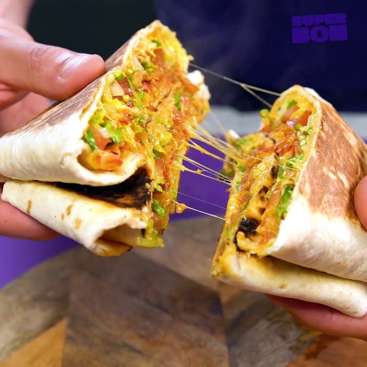 Fajitas au salami