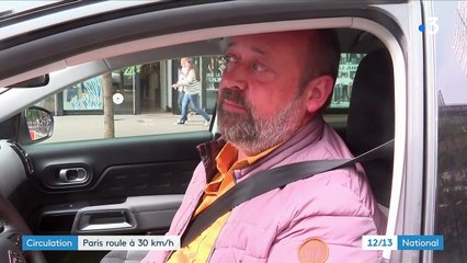 Circulation : vitesse limitée à 30km/h dans Paris