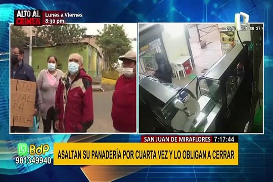 Vecinos hartos por aumento de asaltos y robos en SJM