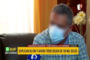 Lince: delincuentes duplican DNI catedrático y lo endeudan por más de 100 mil soles
