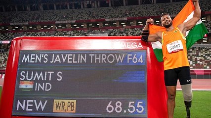 Your success will inspire youngsters: PM Modi to Paralympic gold medalist Sumit