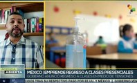 Retorno polémico a clases presenciales en México