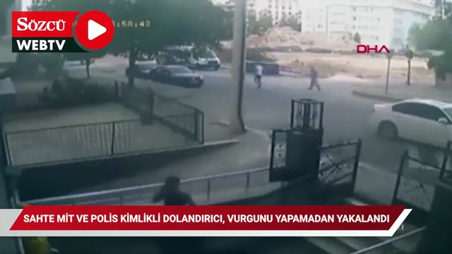 Sahte MİT ve polis kimlikli dolandırıcı, 500 bin liralık vurgunu yapamadan yakalandı