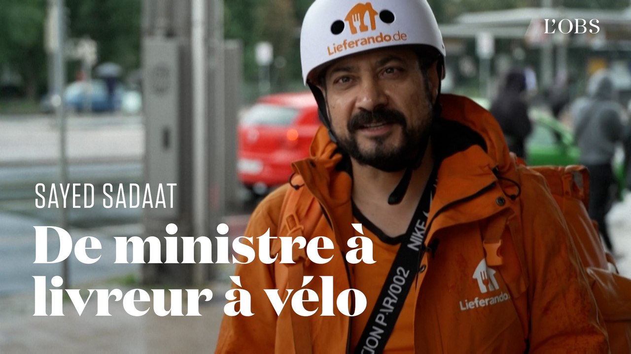 Cet ancien ministre afghan est devenu livreur à vélo en Allemagne