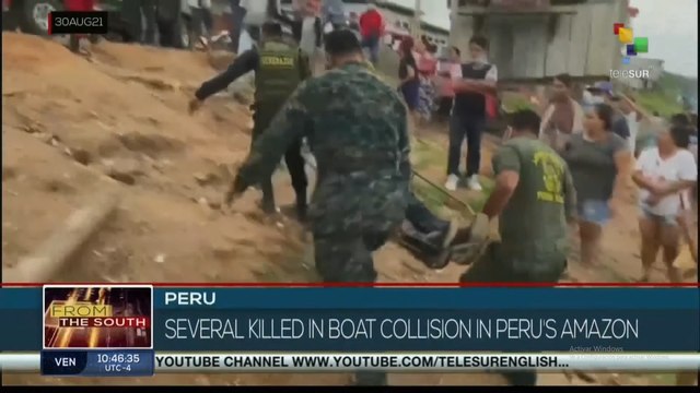 Peru: Boat collision leaves several people injured