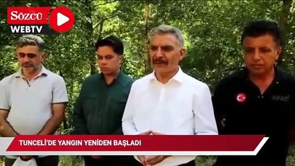 Söndürdüğümüz yangın rüzgar sebebiyle yeniden başladı
