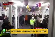 Intervienen a más de 80 personas que participaban de una fiesta clandestina en Miraflores