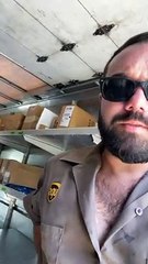 Good Samaritan Hydrates Thirsty Dog on Hot Day