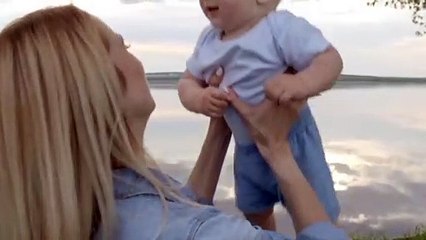 Woman Enjoy With Her Cute Boy