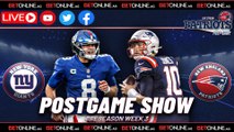 Patriots vs Giants POSTGAME Show w/ Evan Lazar