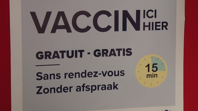Bruxelles : lancement de la vaccination dans des magasins