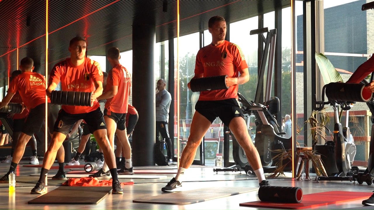 Les Diables rouges ont repris l'entraînement à Tubize avec Thierry Henry