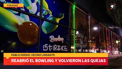 Reabrió el bowling y volvieron las quejas