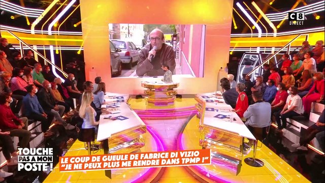 Coronavirus - L'avocat Fabrice du Vizio interdit ce soir de pénétrer sur le plateau de Touche pas à mon poste car il refuse de présenter le Pass Sanitaire - Il s'explique depuis la rue