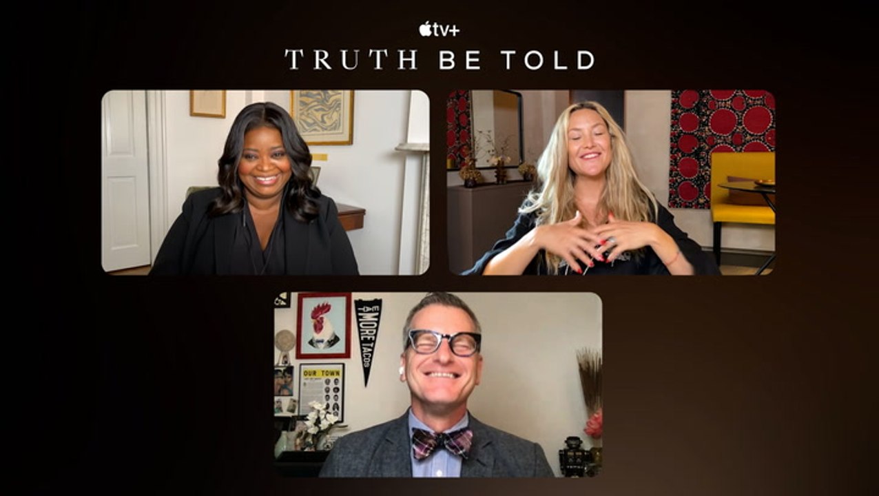 Octavia Spencer and Kate Hudson Talk 'Truth Be Told' Season 2