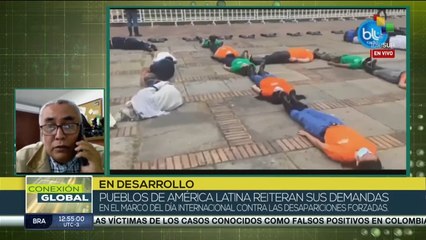 Latinoamérica celebra día internacional contra las desapariciones forzadas