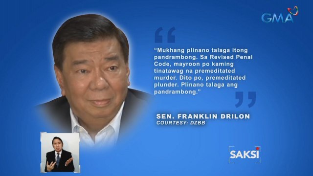 Paggawad ng mahigit P8B contract sa Pharmally Pharmaceuticals Corp., tinawag na 'premeditated plunder' ni Sen. Drilon | Saksi