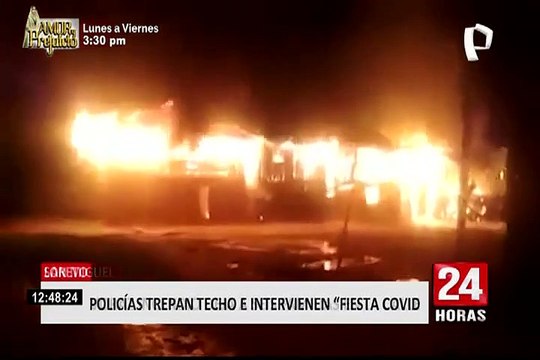 Iquitos: voraz incendio arrasa con viviendas y deja varias familias damnificadas