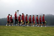 Ümit Milli Futbol Takımı, Avrupa Şampiyonası Eleme Grubu maçlarının hazırlıklarına devam etti