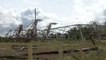 Hurricane Ida topples transmission tower