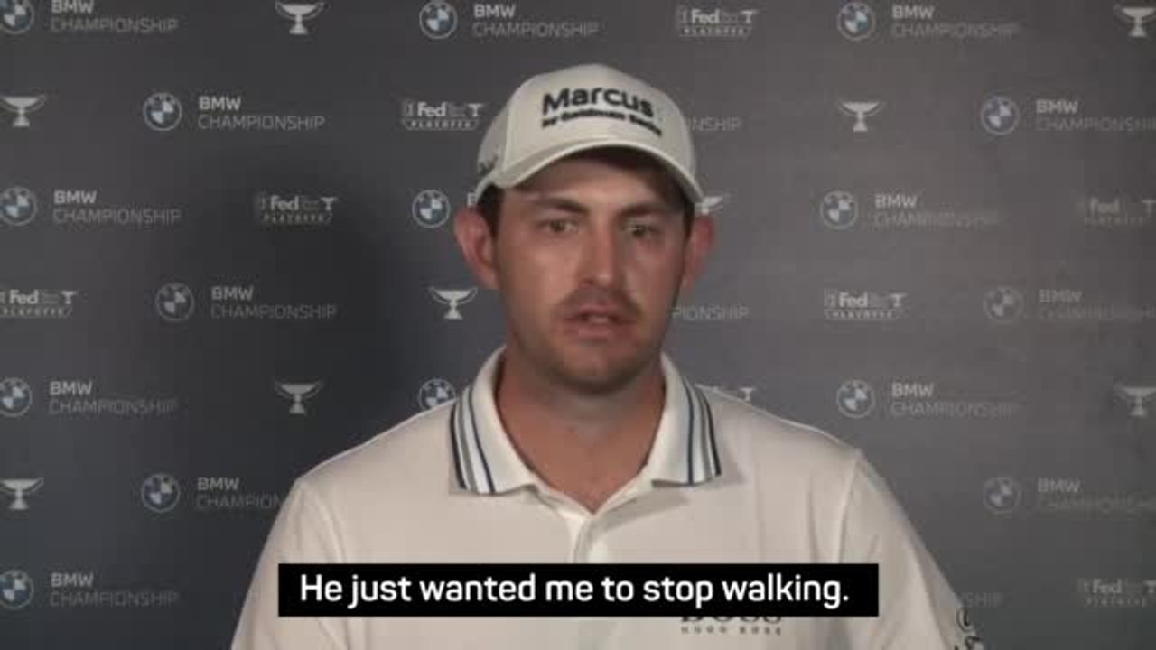 ‘DeChambeau just told me to stop walking’ – Cantlay