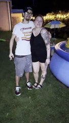 Birthday Picture Pose Ends in a Splash