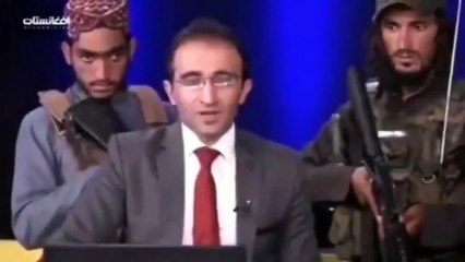 Böylesi görülmedi: Taliban yayına böyle çıktı!