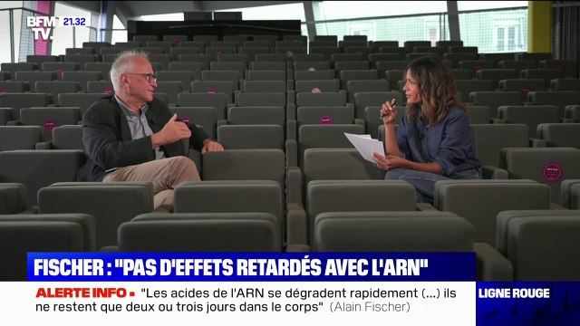 Le Pr Alain Fischer sur l'inquiétude d'infertilité chez les femmes vaccinées: Il n'y a aucune donnée scientifique qui laisse craindre un tel risque