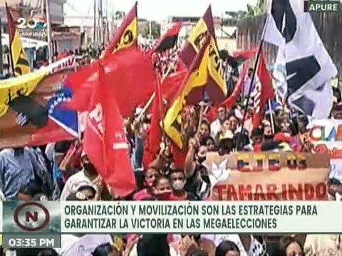 Candidatos del PSUV en Apure realizan su inscripción para las Megaelecciones del 21N