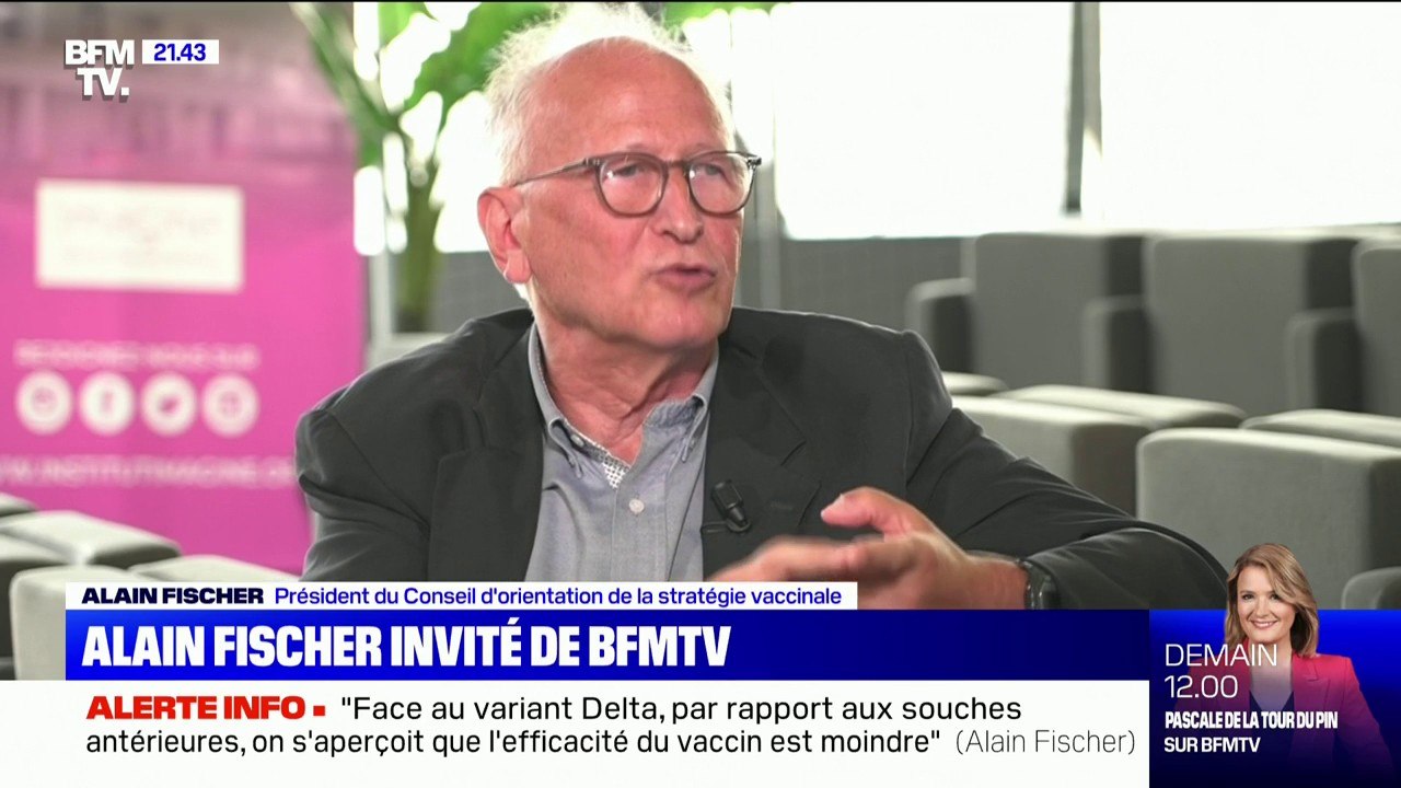 Pr Alain Fischer sur la vaccination pour les mo...