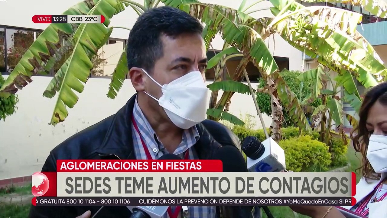 Cochabamba: Sedes teme aumento de contagios por aglomeración en fiestas