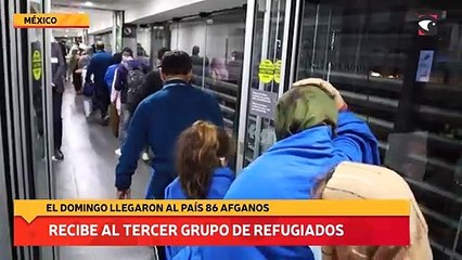 Recibe al tercer grupo de refugiados