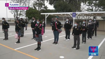 Con grupos pequeños, así fue el regreso a clases en Tijuana
