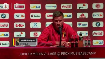 Belgique - Vertonghen : "La défaite contre l'Italie fait encore mal"