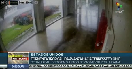 teleSUR Noticias 17:30 30-08: IDA se convierte en tormenta tropical a su paso por EE.UU