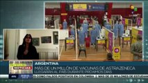 Gobierno de Argentina superará los 55 millones de vacunas contra la Covid-19