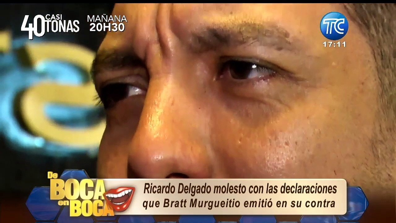 Ricardo Delgado le exige a Bratt Murgueitio que se disculpe