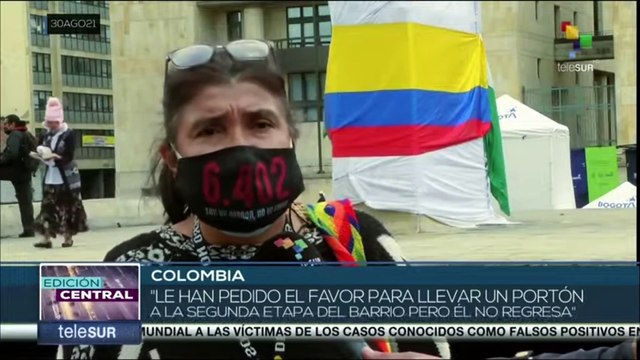 Familiares de víctimas de desapariciones forzadas en Colombia exigen justicia
