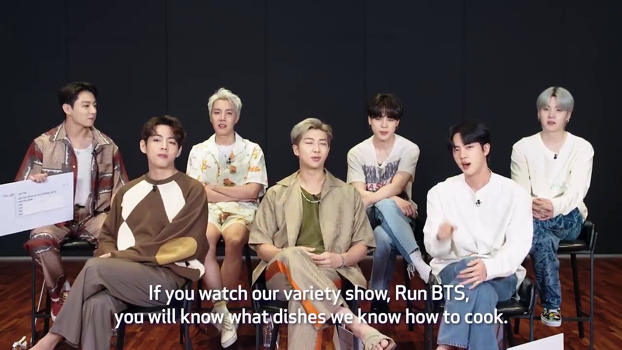 BTS Answer the Web's Most Searched Questions _ WIRED - video Dailymotion