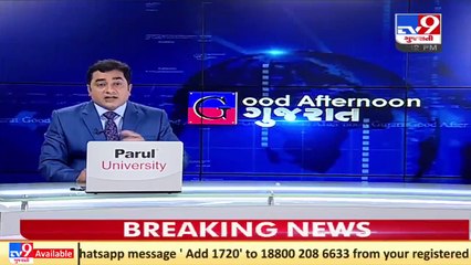 Car tumbles into a check dam at Ahwa, Dang _ TV9News