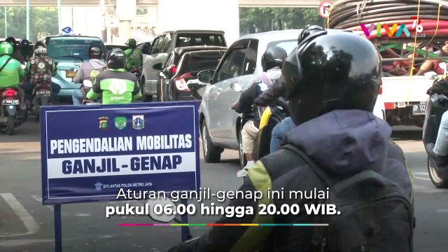 Mulai 1 September Besok, Pelanggar Ganjil Genap Kena Tilang