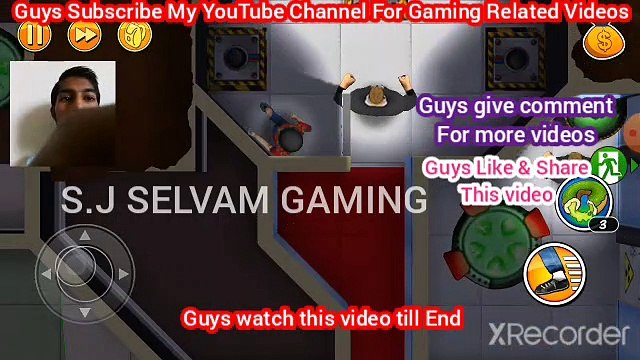 How to play Robbery Bob (Extra) Level - 9, 10 playing with Selvam in gamemode (ios , Android) #5