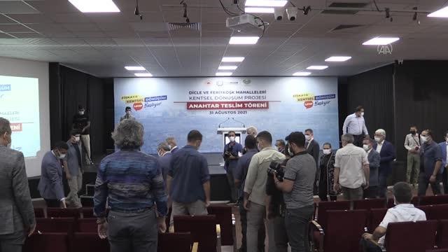 Son dakika haberleri! DİYARBAKIR - Kentsel Dönüşüm Projesi Anahtar Teslim Töreni düzenlendi