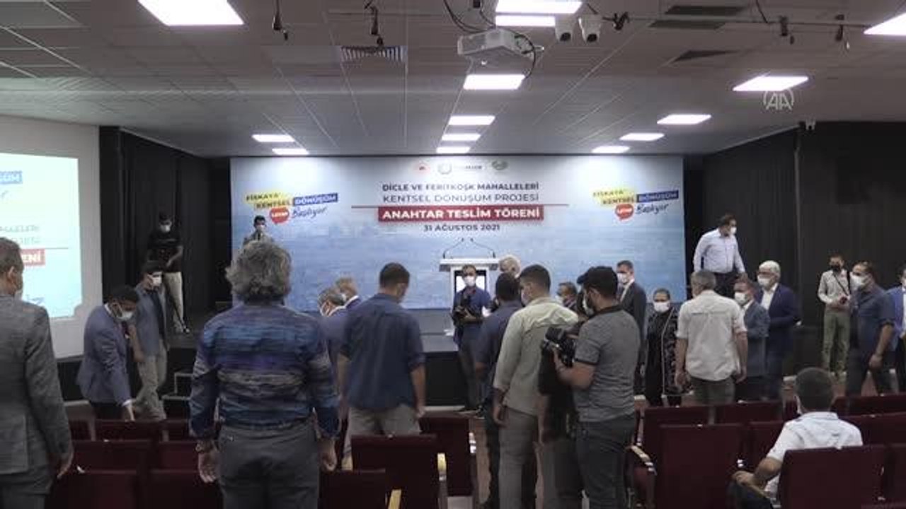 Son dakika haberleri! DİYARBAKIR - Kentsel Dönüşüm Projesi Anahtar Teslim Töreni düzenlendi