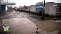 Falta de agua impide el regreso a clases en preparatoria de Ecatepec